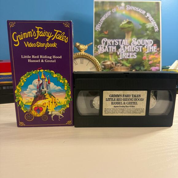 Grimm’s Fairy Tales Video Storybook VHS – Little Red Riding Hood Hansel & Gretel - Picture 3 of 3
